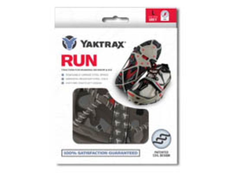 Yaktrax Run Grey and Red - Large