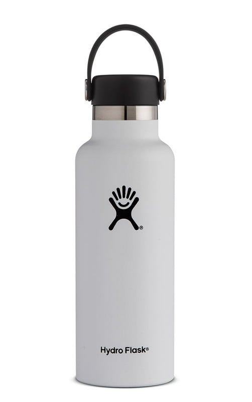 Hydro Flask Standard Mouth with Flex Cap 18 oz - White