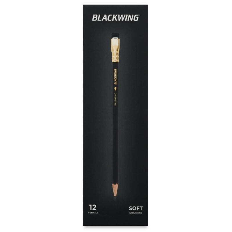 Blackwing Pencil Soft Black - Set of 12
