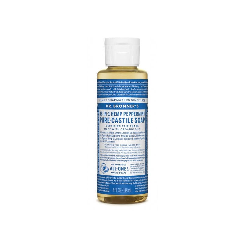 Dr Bronners Peppermint Soap - 4 oz
