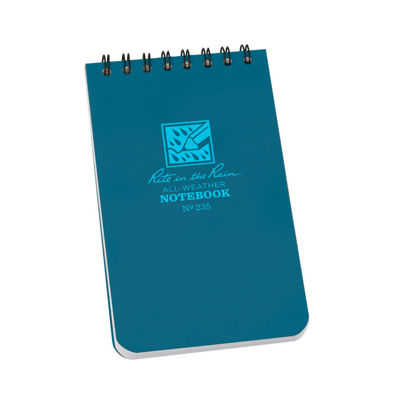 Outdoor Notebook 3x5 - Blue