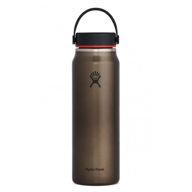Hydro Flask Lightweight Wide Mouth Trail Series with Flex Cap 32 oz - Obsidian