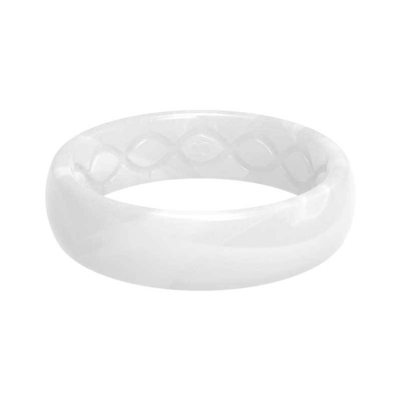Groove Life Ring Solid - Pearl