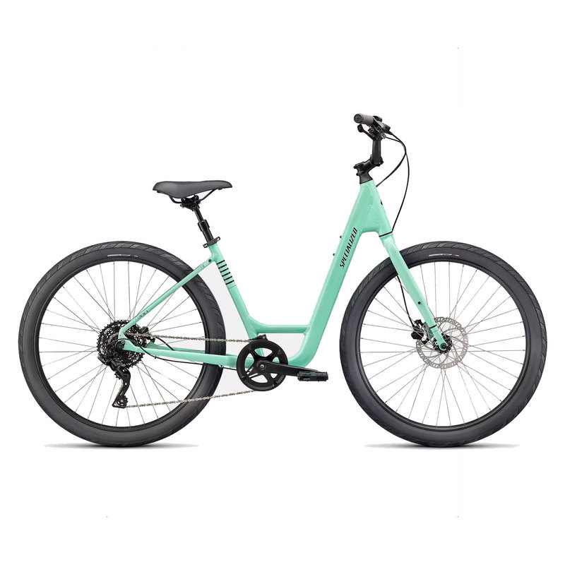 Specialized Roll 3.0 Step Trough Bike - Gloss Oasis/Forest Green/Satin Black