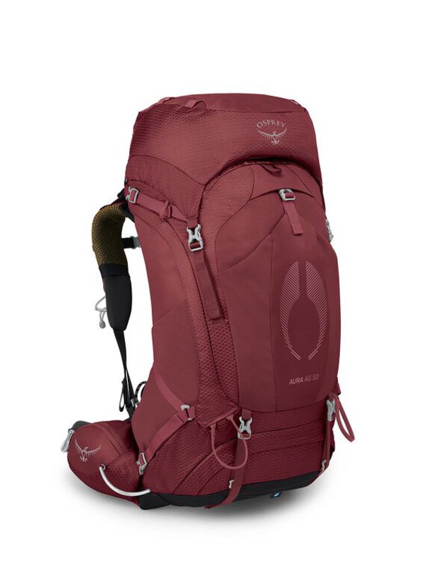 Osprey Aura AG 50 Pack Berry Sorbet Red Extra Small/Small - Women`s