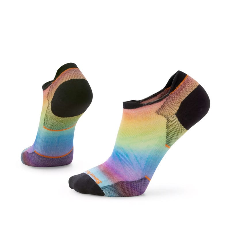 Smartwool Run Zero Cushion Pride Rainbow Print Low Ankle