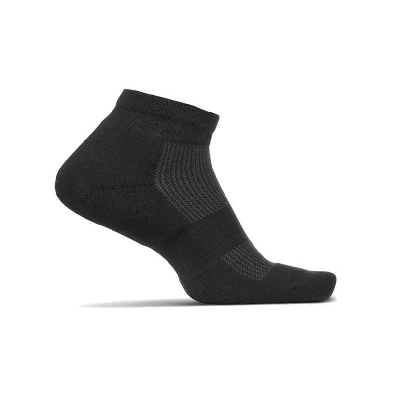 Feetures Therapeutic Cushion Low Cut Sock- Black