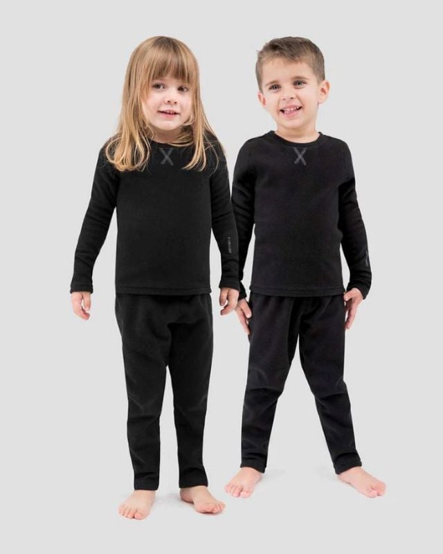 Terramar 4.0 Toddler`s Thermafleece Expedition Weight Themal Baselayer 2-PC Set