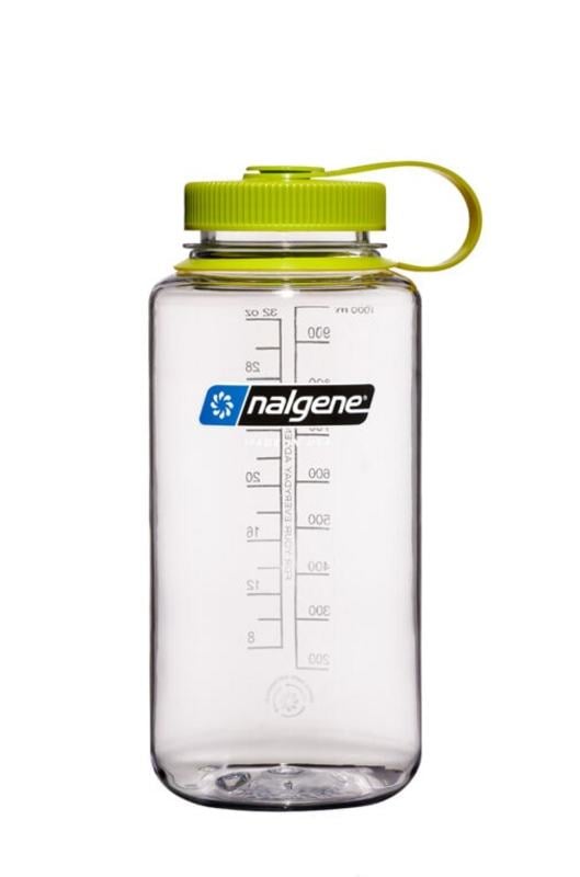 Nalgene 32oz Wide Mouth Sustain Water Bottle - Clear