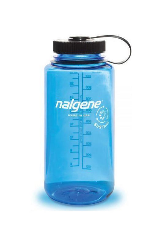 Nalgene 32oz Wide Mouth Sustain Water Bottle - Slate Blue