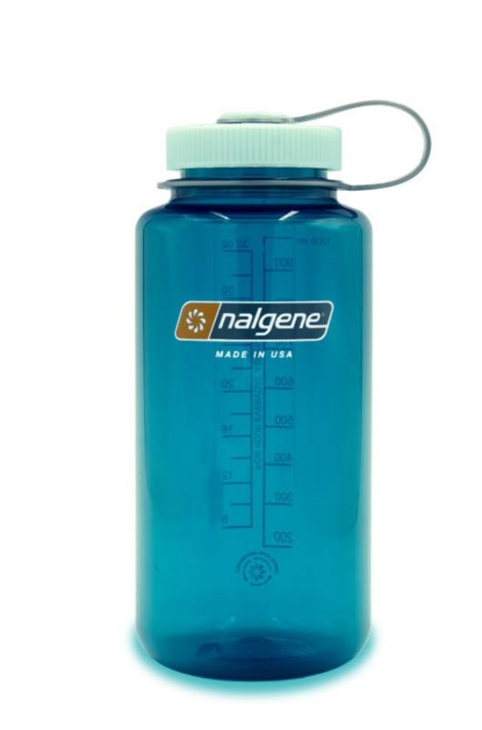 Nalgene 32oz Wide Mouth Sustain Water Bottle - Trout Green