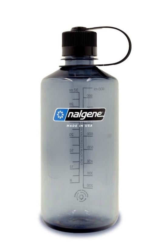 Nalgene 32oz Narrow Mouth Sustain Water Bottle - Gray