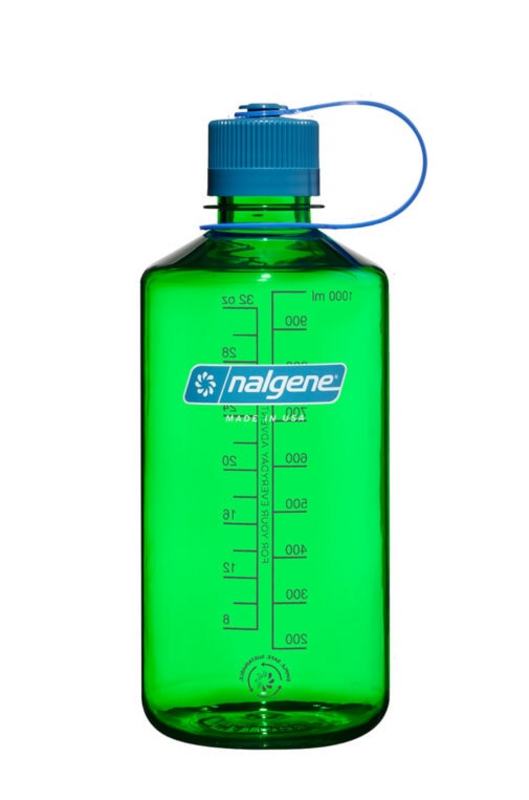 Nalgene 32oz Narrow Mouth Sustain Water Bottle - Parrott Green
