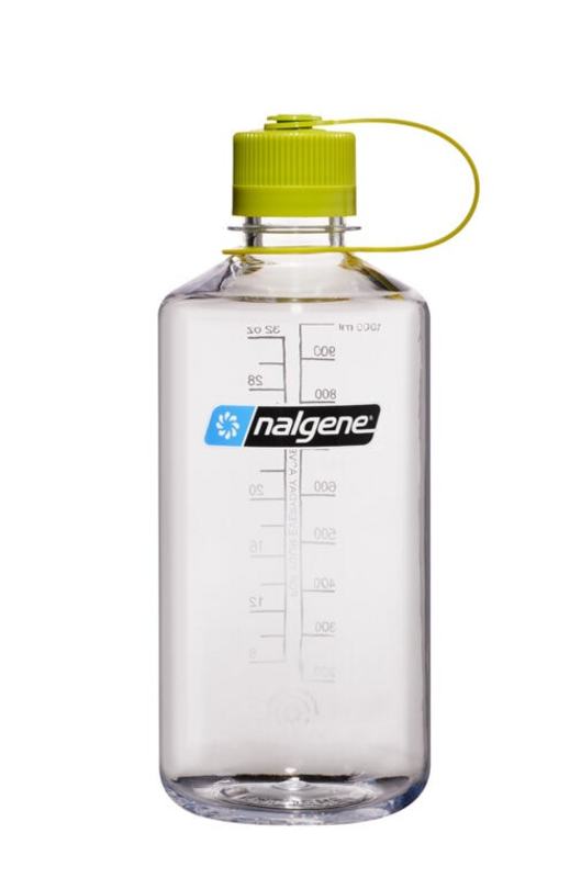 Nalgene 32oz Narrow Mouth Sustain Water Bottle - Clear