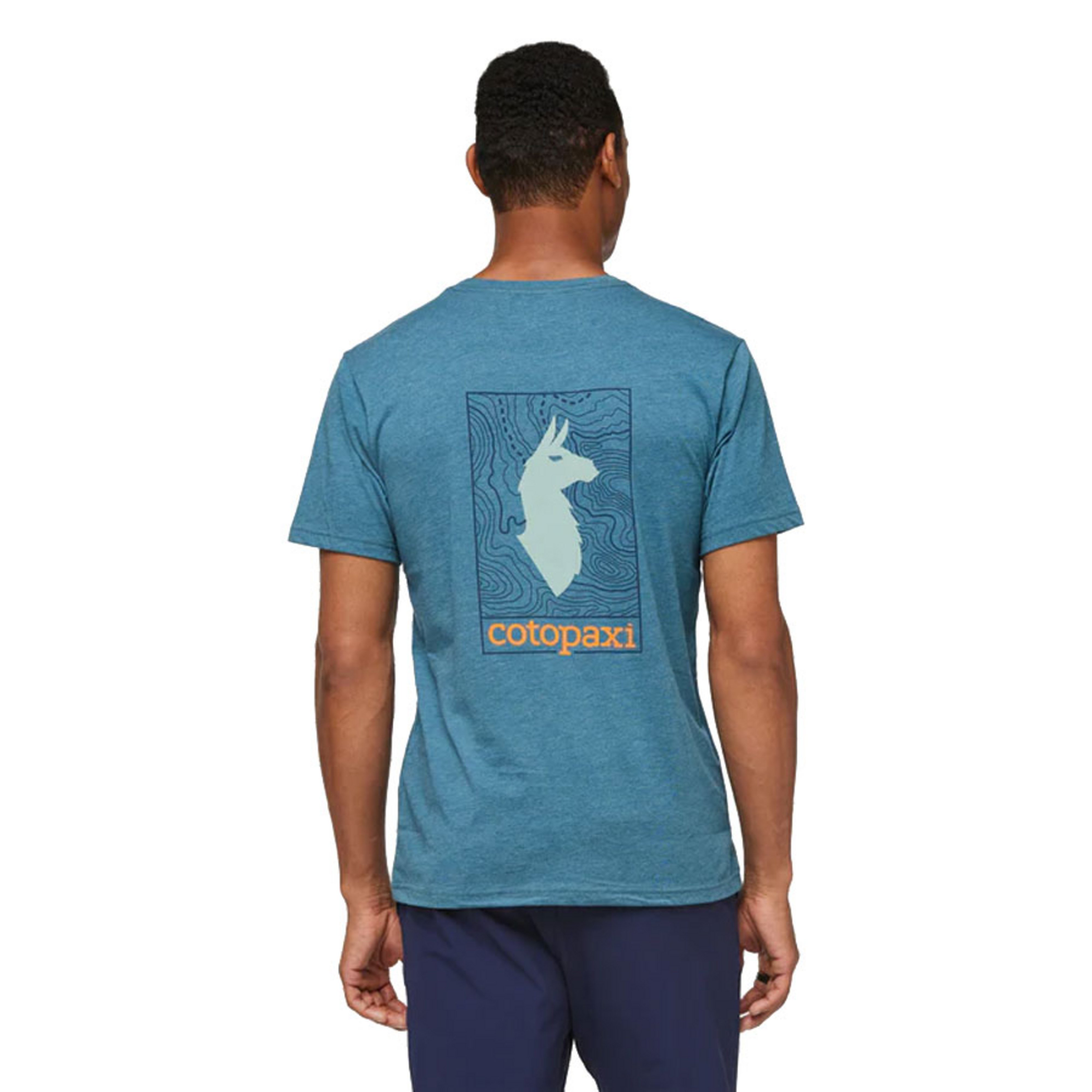 Cotopaxi Llama Map T-Shirt-Men`s