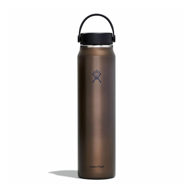 Hydro Flask Lightweight Wide Mouth Trail Series 40 oz - Obsidian