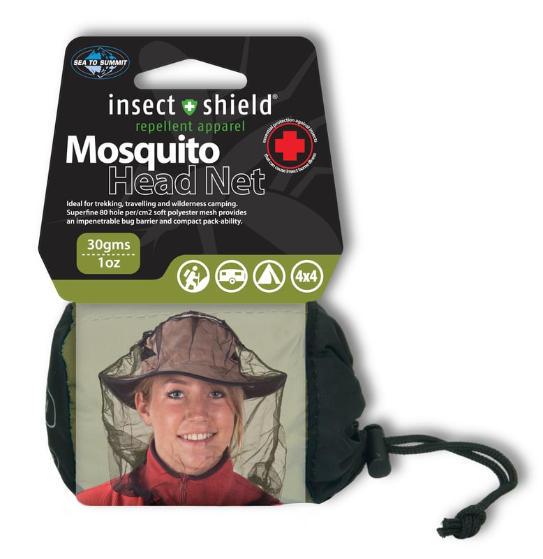 Sea To Summit Mosquito Head Net with Insect Shield